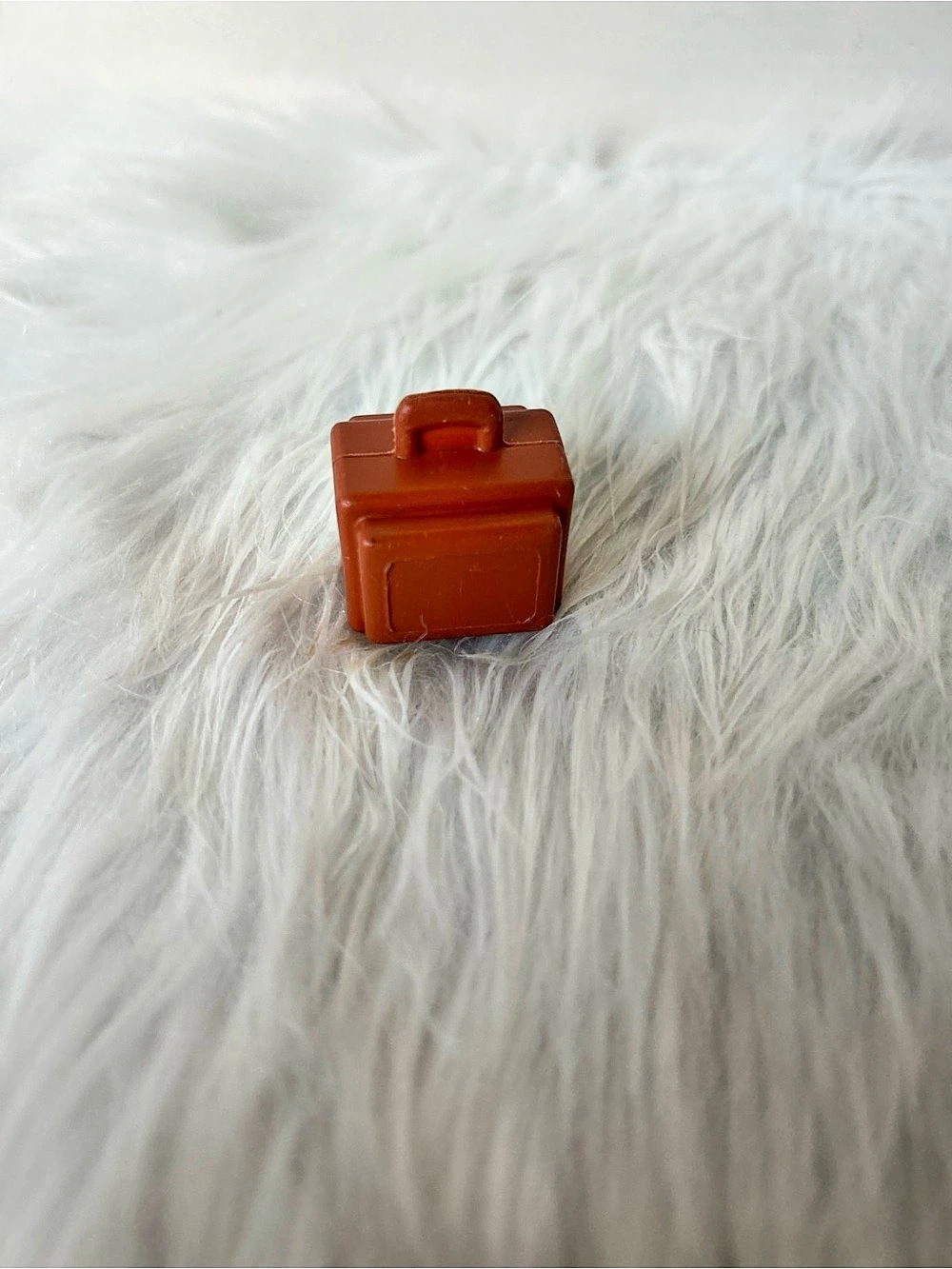 Fisher Price Retro Little People Suitcase Brown